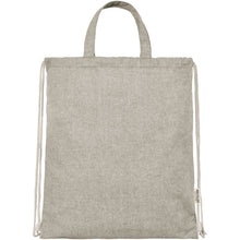 Load image into Gallery viewer, Pheebs 150 g/m² Aware™ drawstring bag — Natural (front)