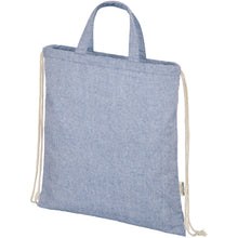 Load image into Gallery viewer, Pheebs 150 g/m² Aware™ drawstring bag — Heather blue