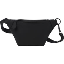Load image into Gallery viewer, Turner GRS recycled waist bag — Black (front)