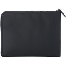 Load image into Gallery viewer, Turner GRS recycled organizer clutch — Black (back)
