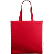 Load image into Gallery viewer, Odessa 220 g/m² GRS recycled tote bag 13L — Red (front)