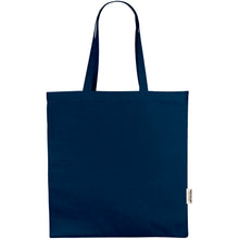 Load image into Gallery viewer, Odessa 220 g/m² GRS recycled tote bag 13L — Navy (front)