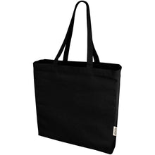 Load image into Gallery viewer, Odessa 220 g/m² GRS recycled tote bag 13L — Black