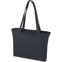 Load image into Gallery viewer, Trace Weekender 500 g/m² Aware™ recycled tote bag — Denim