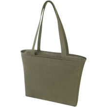 Load image into Gallery viewer, Trace Weekender 500 g/m² Aware™ recycled tote bag — Green