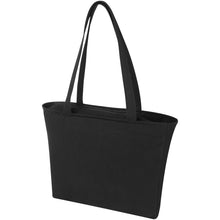 Load image into Gallery viewer, Trace Weekender 500 g/m² Aware™ recycled tote bag — Black