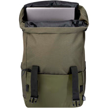 Load image into Gallery viewer, Roam GRS recycled modular backpack — Green (detail)