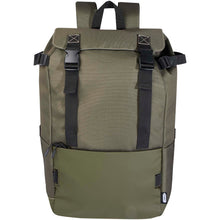 Load image into Gallery viewer, Roam GRS recycled modular backpack — Green (front)