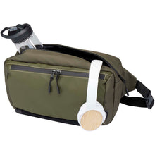 Load image into Gallery viewer, Roam GRS recycled modular sling bag — Green (detail)