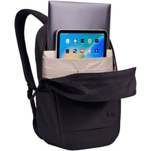 Load image into Gallery viewer, Case Logic Invigo 14" recycled laptop backpack 14.5L — Black (detail)