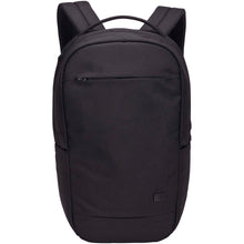 Load image into Gallery viewer, Case Logic Invigo 14" recycled laptop backpack 14.5L — Black (front)