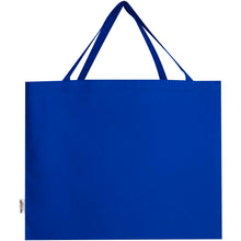 Load image into Gallery viewer, Odessa 220 g/m² GRS recycled cotton tote bag 40L — Royal blue (back)