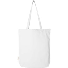 Load image into Gallery viewer, Florida 270 g/m² GRS recycled tote bag 10L — White (back)