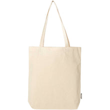 Load image into Gallery viewer, Florida 270 g/m² GRS recycled tote bag 10L — Natural (front)