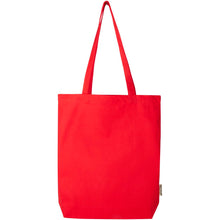 Load image into Gallery viewer, Florida 270 g/m² GRS recycled tote bag 10L — Red (front)