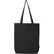 Load image into Gallery viewer, Florida 270 g/m² GRS recycled tote bag 10L — Black (front)