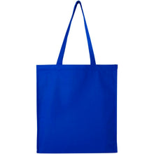 Load image into Gallery viewer, Florida 270 g/m² GRS recycled gusset tote bag 14L — Royal blue (back)