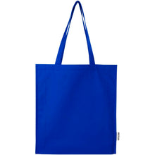 Load image into Gallery viewer, Florida 270 g/m² GRS recycled gusset tote bag 14L — Royal blue (front)