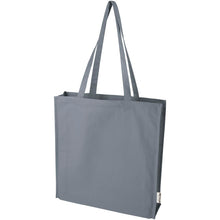 Load image into Gallery viewer, Florida 270 g/m² GRS recycled gusset tote bag 14L — Grey