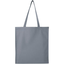 Load image into Gallery viewer, Florida 270 g/m² GRS recycled gusset tote bag 14L — Grey (back)