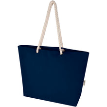 Load image into Gallery viewer, Florida 270 g/m² GRS recycled beach tote bag 18L — Navy