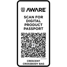 Load image into Gallery viewer, Trace 500 g/m² Aware™ recycled crossbody bag — White (detail)