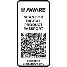 Load image into Gallery viewer, Trace 500 g/m² Aware™ recycled crossbody bag — Oatmeal (detail)