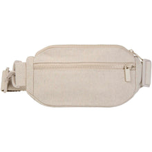 Load image into Gallery viewer, Trace 500 g/m² Aware™ recycled crossbody bag — Oatmeal (front)