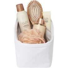 Load image into Gallery viewer, Trace 500 g/m² Aware™ recycled toiletry organiser — White (detail)