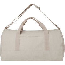 Load image into Gallery viewer, Trace 500 g/m² Aware™ recycled duffel bag 50L — Oatmeal (front)