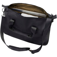 Load image into Gallery viewer, Turner 15.6" GRS recycled laptop duffel bag 36L — Black (detail)
