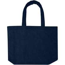 Load image into Gallery viewer, Siam GRS recycled terry beach tote bag 13L — Navy (front)