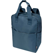 Load image into Gallery viewer, Trip 14” Aware™ recycled travel laptop backpack 9L — Hale Blue