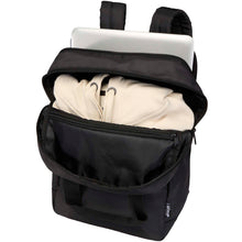 Load image into Gallery viewer, Trip 14” Aware™ recycled travel laptop backpack 9L — Black (detail 2)