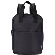 Load image into Gallery viewer, Trip 14” Aware™ recycled travel laptop backpack 9L — Black (front)