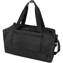 Load image into Gallery viewer, Trip Aware™ recycled travel duffel bag 42L — Black