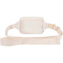 Load image into Gallery viewer, Trip Aware™ recycled travel crossbody bag 1L — Off white (back)