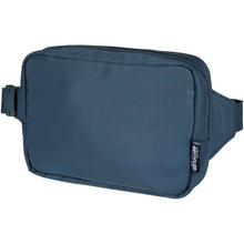 Load image into Gallery viewer, Trip Aware™ recycled travel crossbody bag 1L — Hale Blue