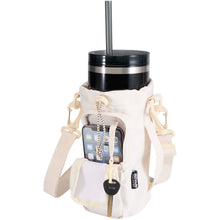 Load image into Gallery viewer, Trip Aware™ recycled travel bottle bag 2L — Off white