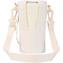 Load image into Gallery viewer, Trip Aware™ recycled travel bottle bag 2L — Off white (back)
