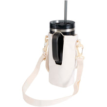Load image into Gallery viewer, Trip Aware™ recycled travel bottle bag 2L — Off white (detail 2)