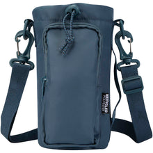 Load image into Gallery viewer, Trip Aware™ recycled travel bottle bag 2L — Hale Blue (front)