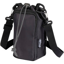 Load image into Gallery viewer, Trip Aware™ recycled travel bottle bag 2L — Black (detail)
