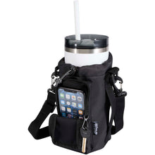 Load image into Gallery viewer, Trip Aware™ recycled travel bottle bag 2L — Black