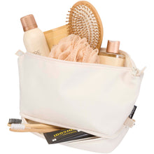 Load image into Gallery viewer, Trip Aware™ recycled travel toiletry bag 6L — Off white (detail)