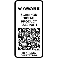 Load image into Gallery viewer, Trip Aware™ recycled travel toiletry bag 6L — Off white (detail 2)
