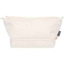 Load image into Gallery viewer, Trip Aware™ recycled travel toiletry bag 6L — Off white (front)