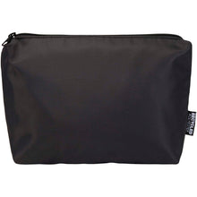 Load image into Gallery viewer, Trip Aware™ recycled travel toiletry pouch 2L — Black (front)