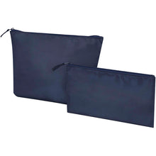 Load image into Gallery viewer, Swift GRS recycled toiletry bag set — Navy