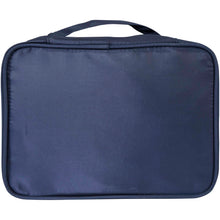 Load image into Gallery viewer, Muse GRS RPET make-up organiser — Navy (back)